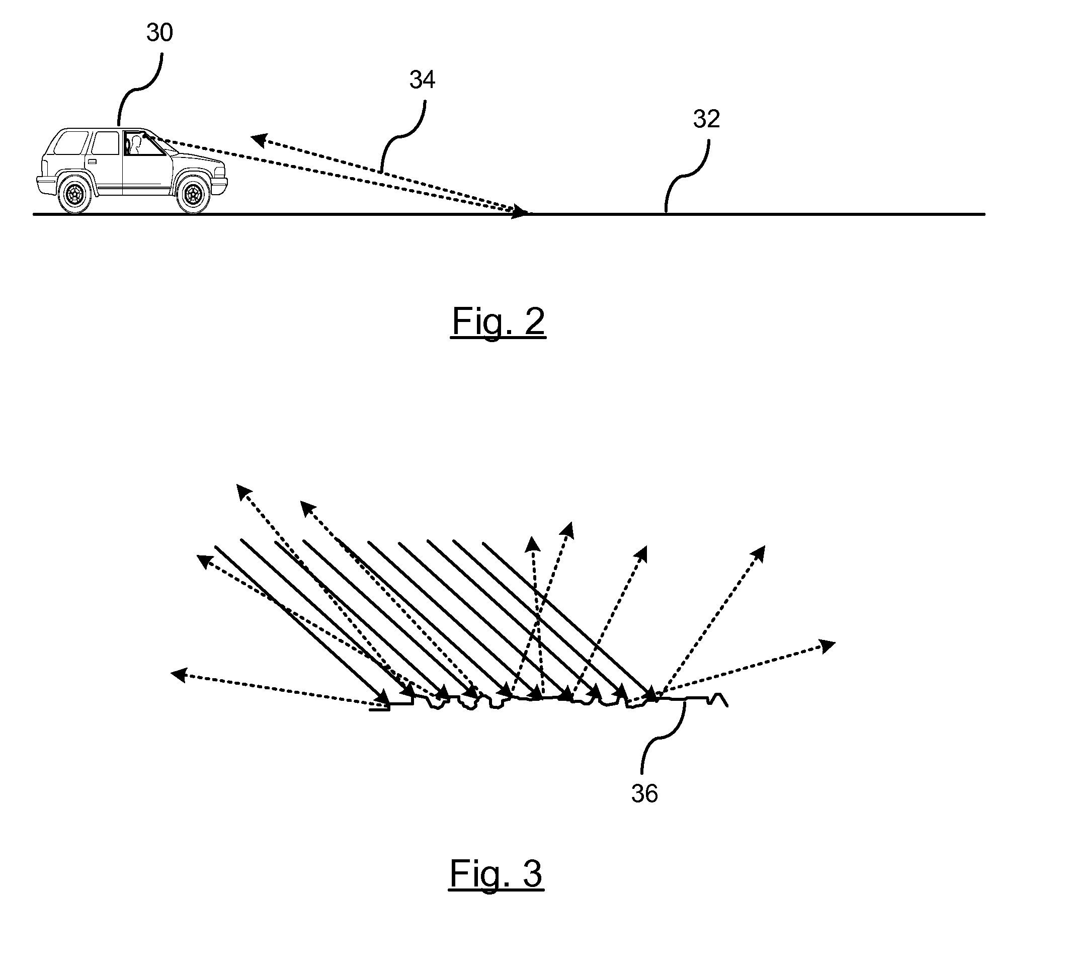 Road surface reflectivity detection by lidar sensor