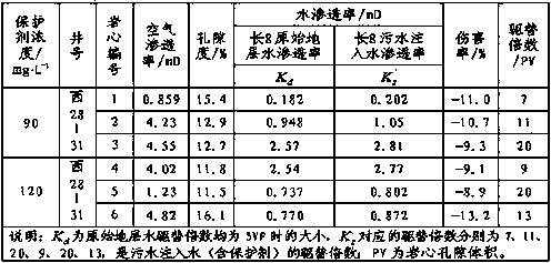 Water-injection protection agent for oil and gas reservoir of oil field, and preparation method and application method thereof