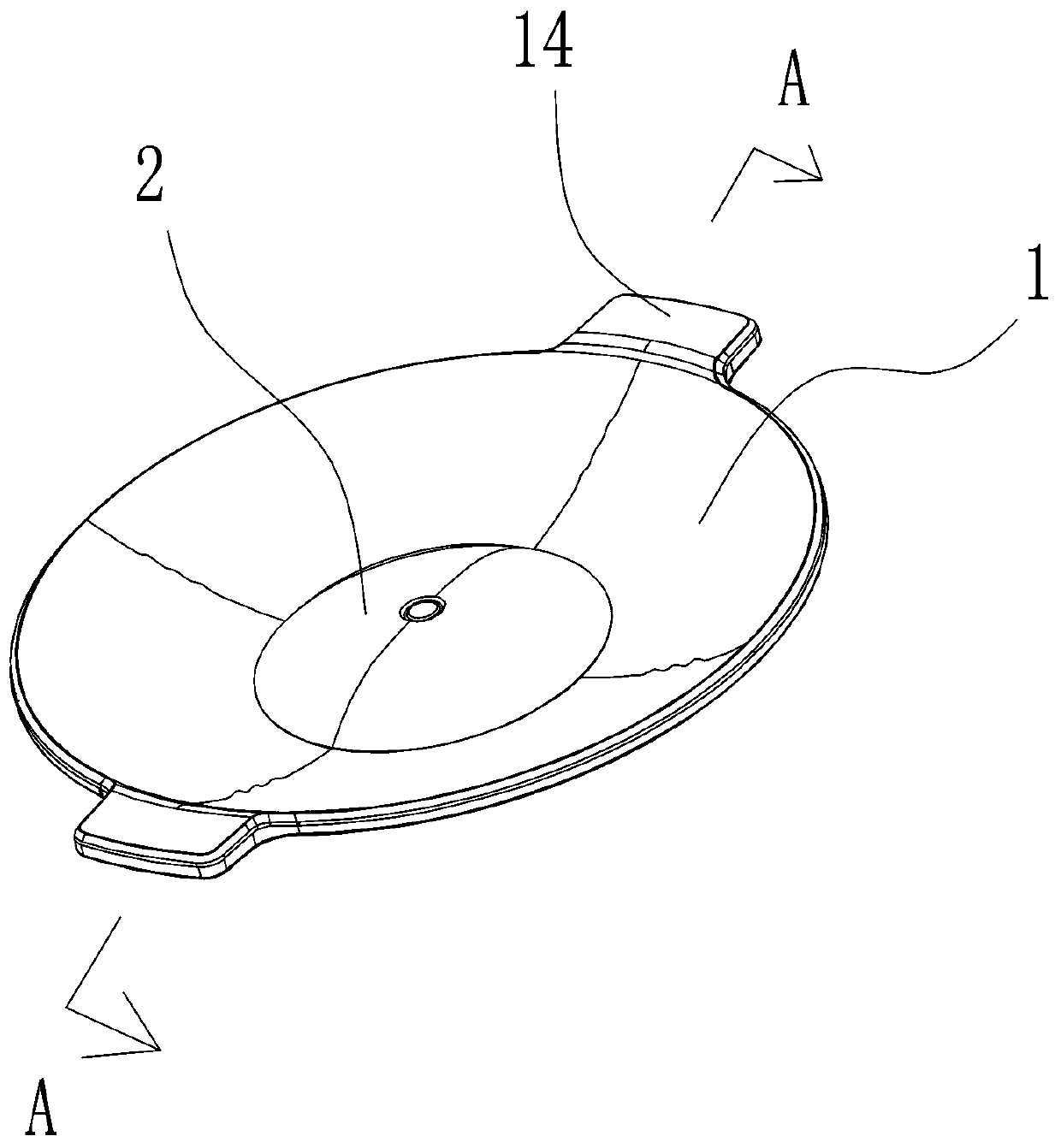 Automatic spill-proof cover