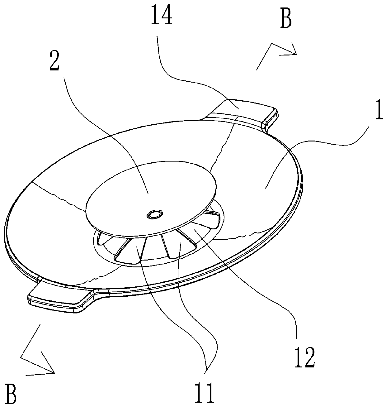 Automatic spill-proof cover