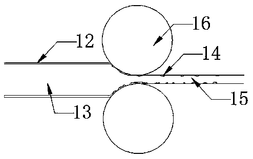 A thin slab continuous casting and rolling production line and its production process