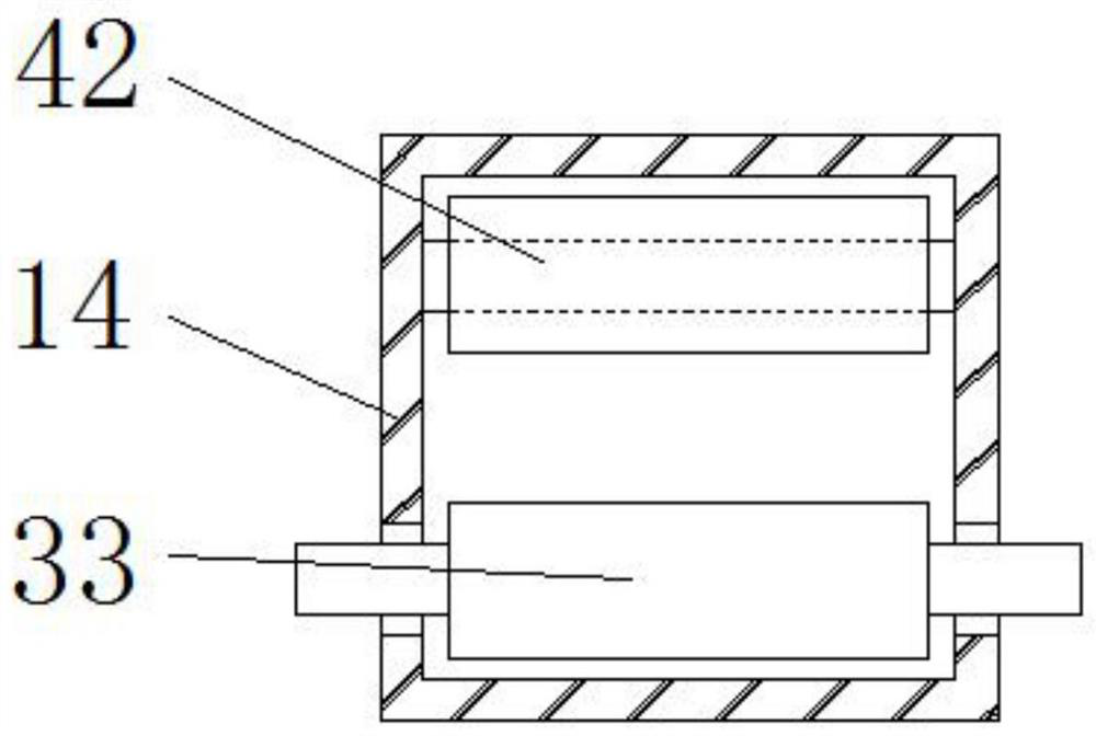 A crop straw processing device