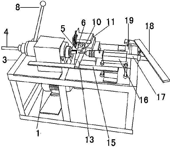 Buddha-bead forming drilling machine