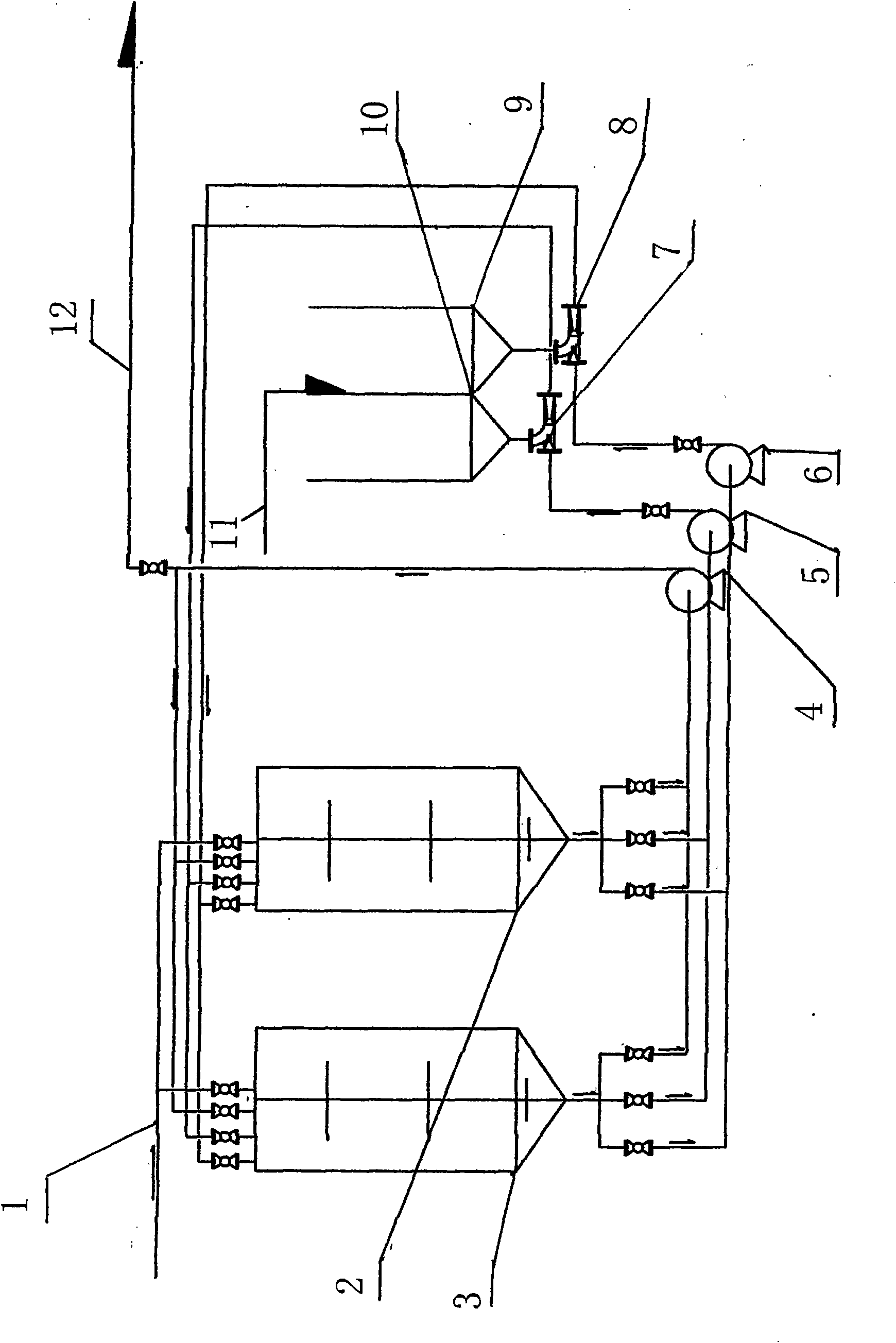 Feeding and conveying device of dry starch