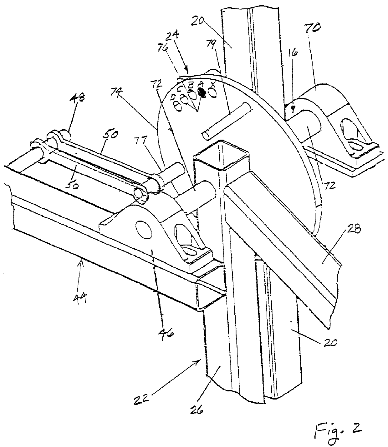 Training device designed to improve the physical readiness level of the low back and pelvic girdle