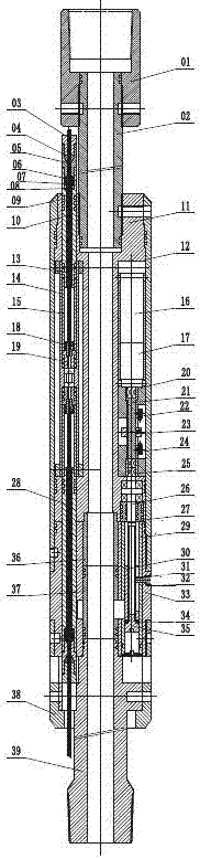 Intelligent control device and control method of layer mining, control and testing of gas well