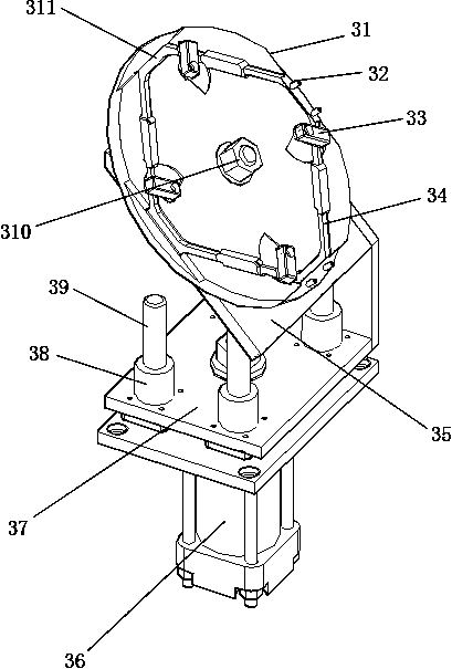 An antenna oscillator automatic welding equipment