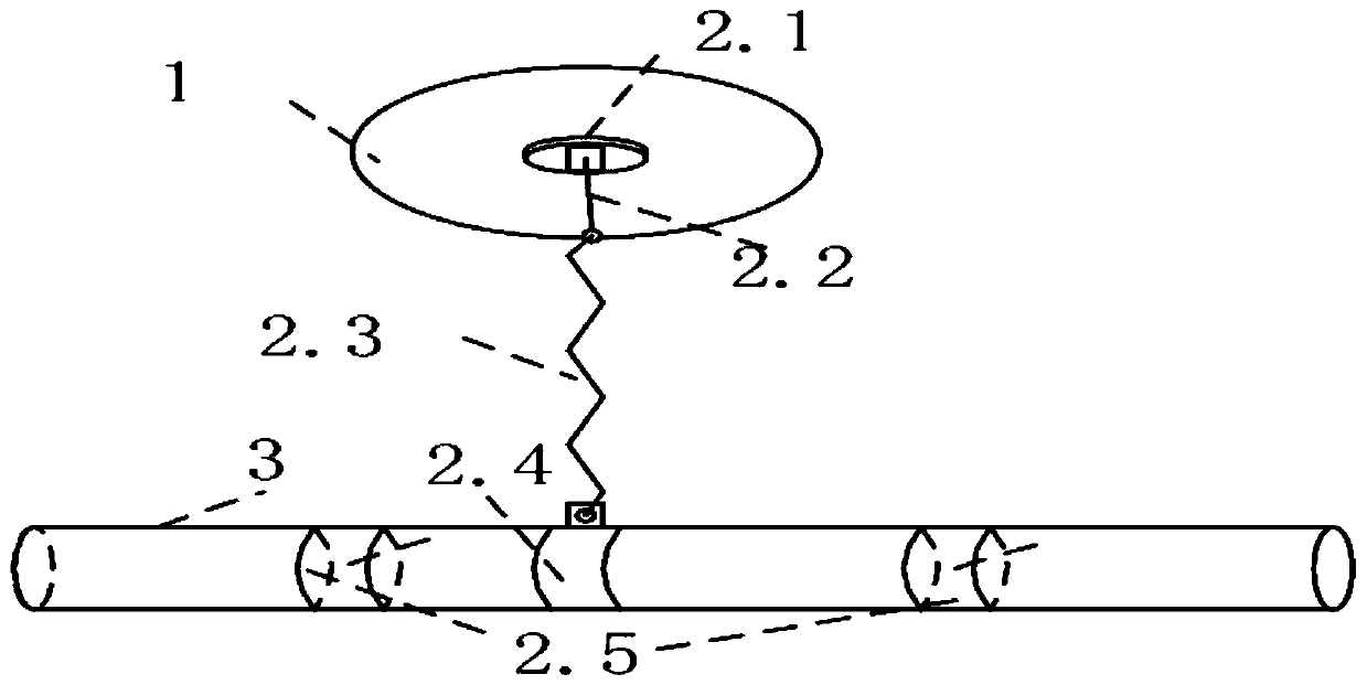 Well lid monitoring system and method based on optical cable vibration conduction