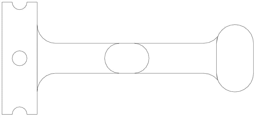 Double-column wave-dissipating body one-time prefabricating construction method