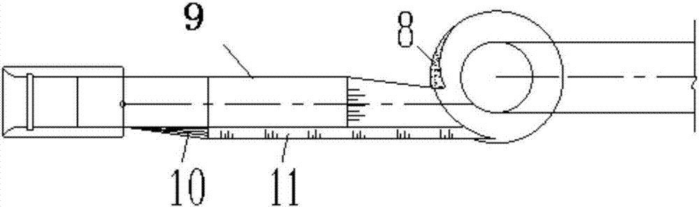 Conical volute chamber cyclone shaft flood discharging tunnel system