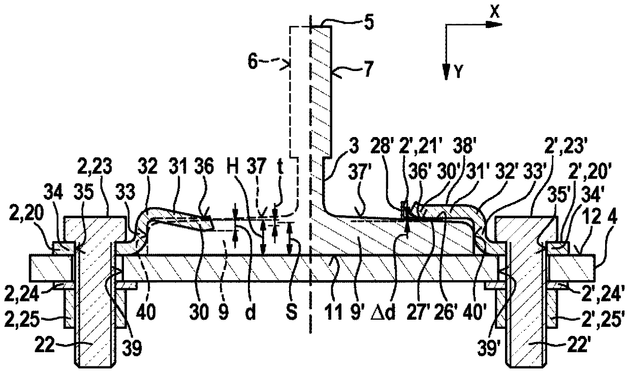 Method for fastening a rail of an elevator system in an elevator shaft