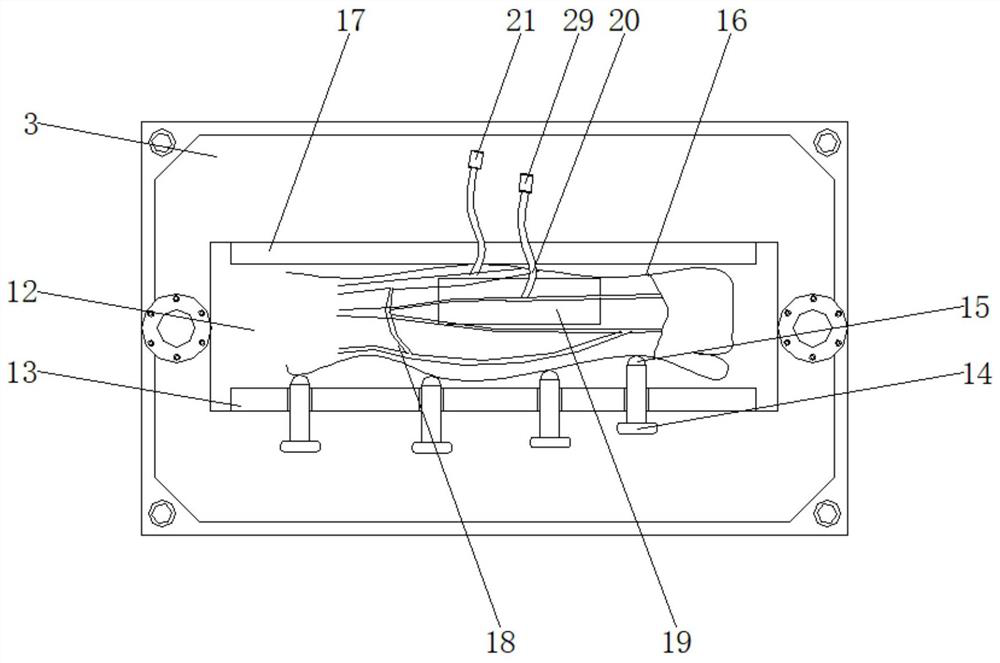 Simulating training device for internal arteriovenous fistula puncture of hemodialysis patient