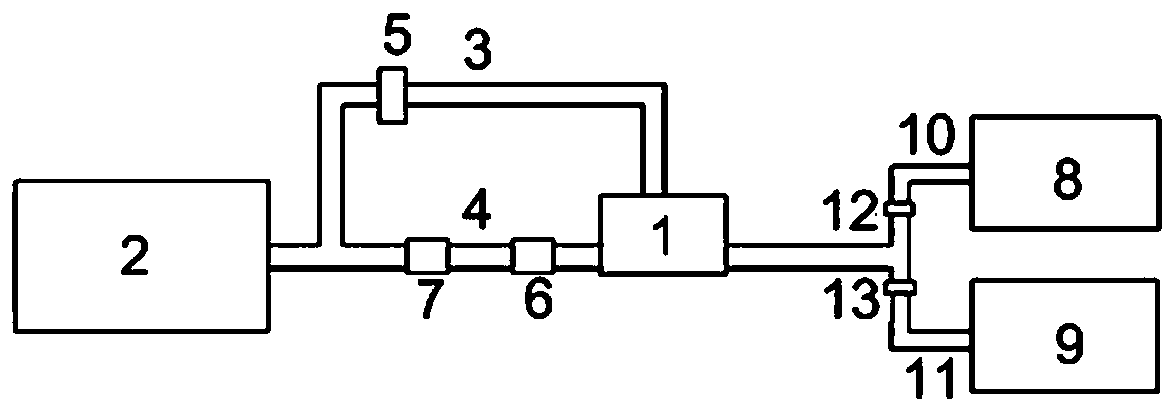 Cooling system of air conditioner, air conditioner and control method