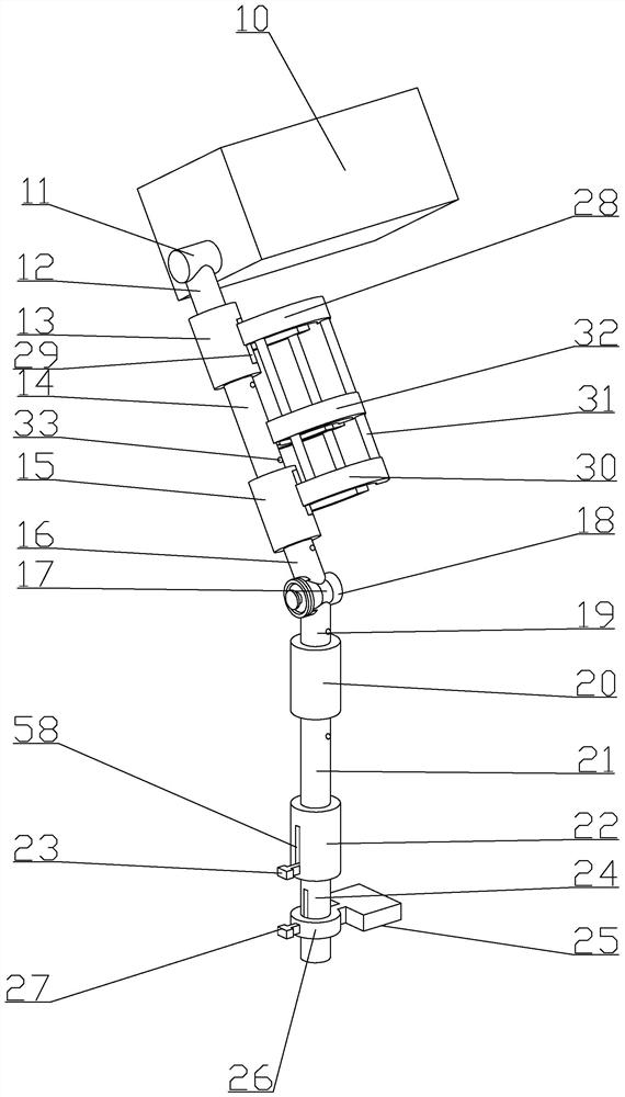 Whole-course auxiliary support for shank fracture postoperative rehabilitation