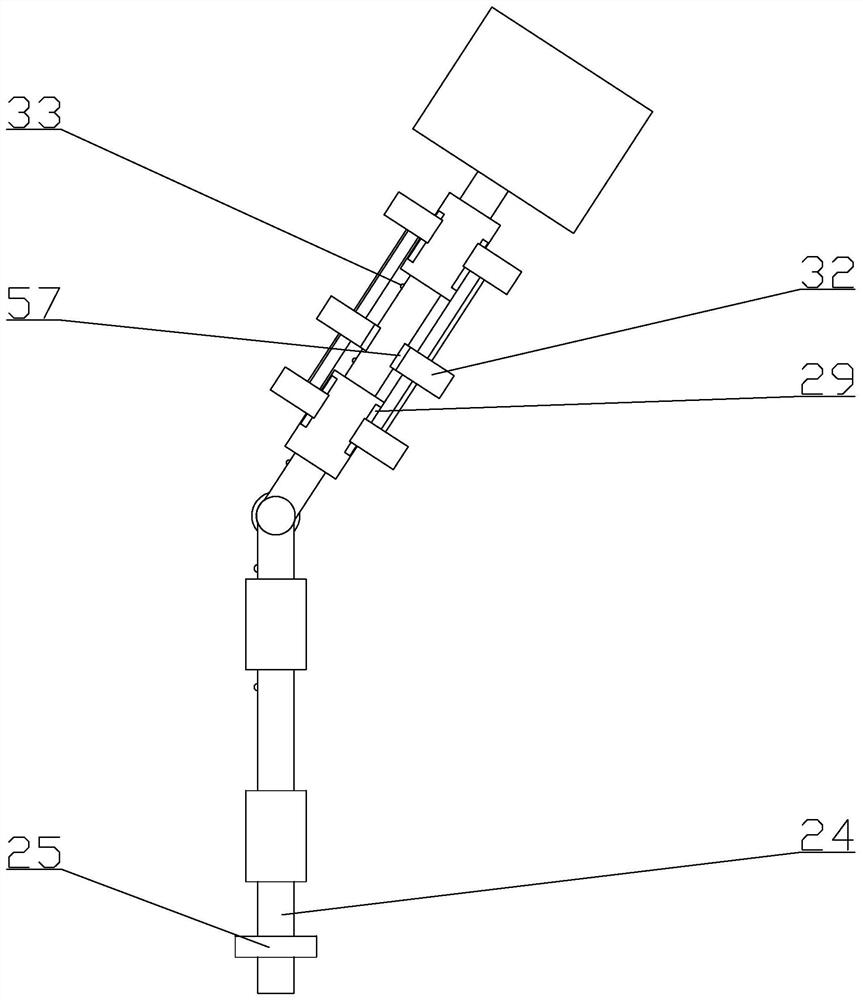 Whole-course auxiliary support for shank fracture postoperative rehabilitation