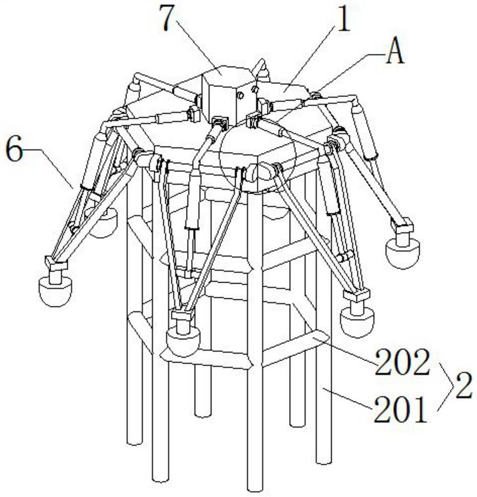 A multi-angle polarization monitoring device for remote sensing water bodies