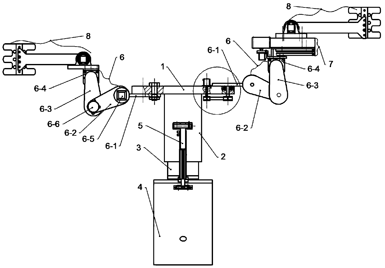 Climbing mechanism used for comprehensive pipeline routing inspection robot