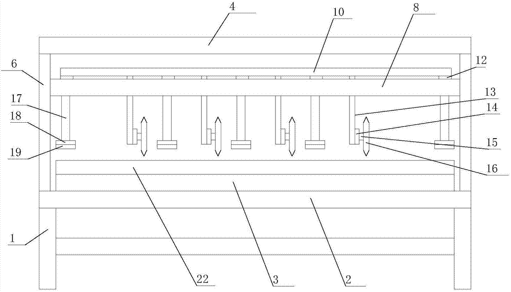 High-precision quick cutting device for building decorative boards