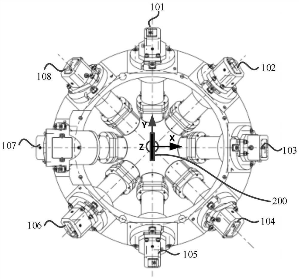 Dark field detection device