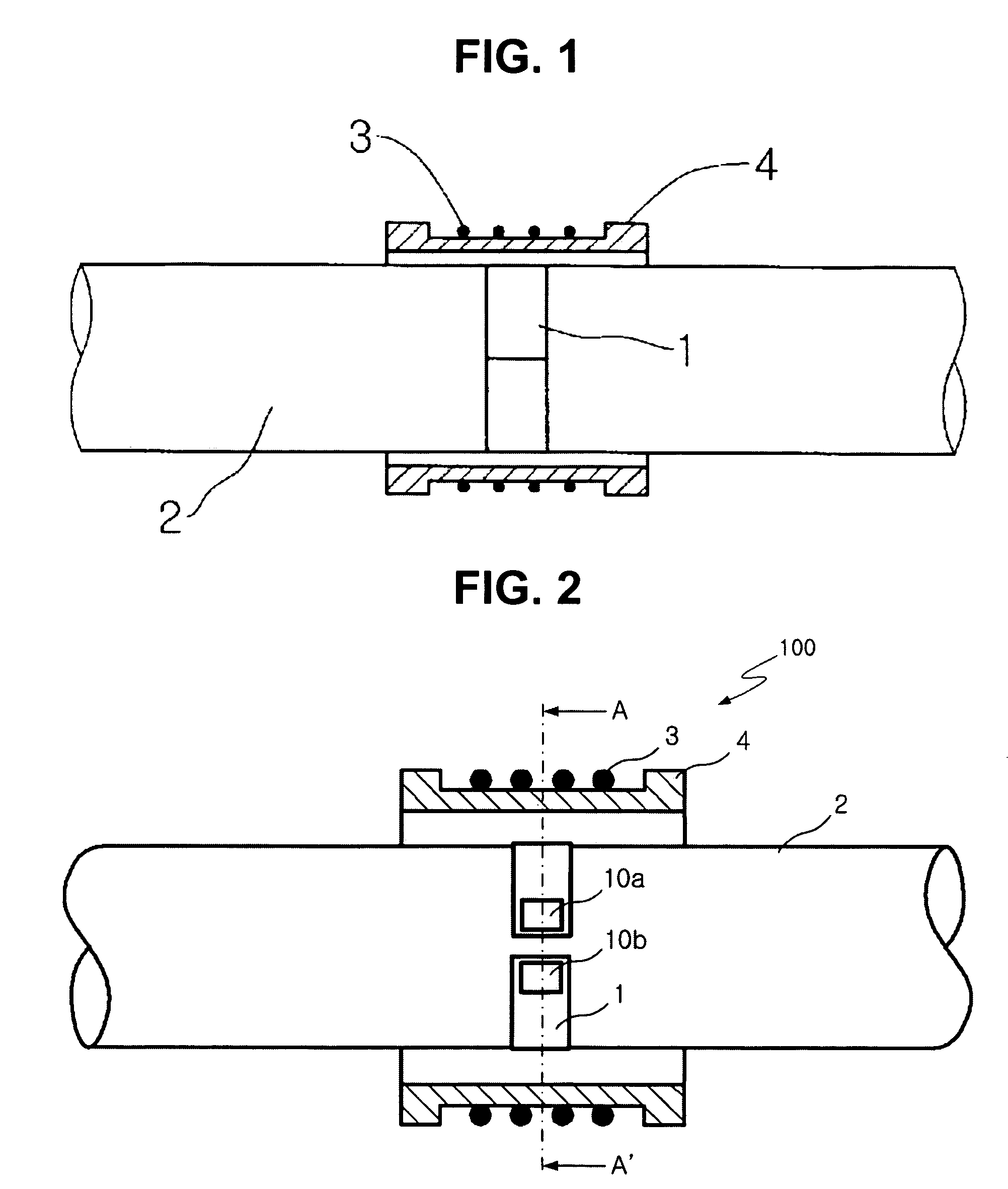 Method of generating and measuring torsional waves in cylindrical structure using magnetostrictive effect, and magnetostrictive transducer and structure diagnosis apparatus using the method