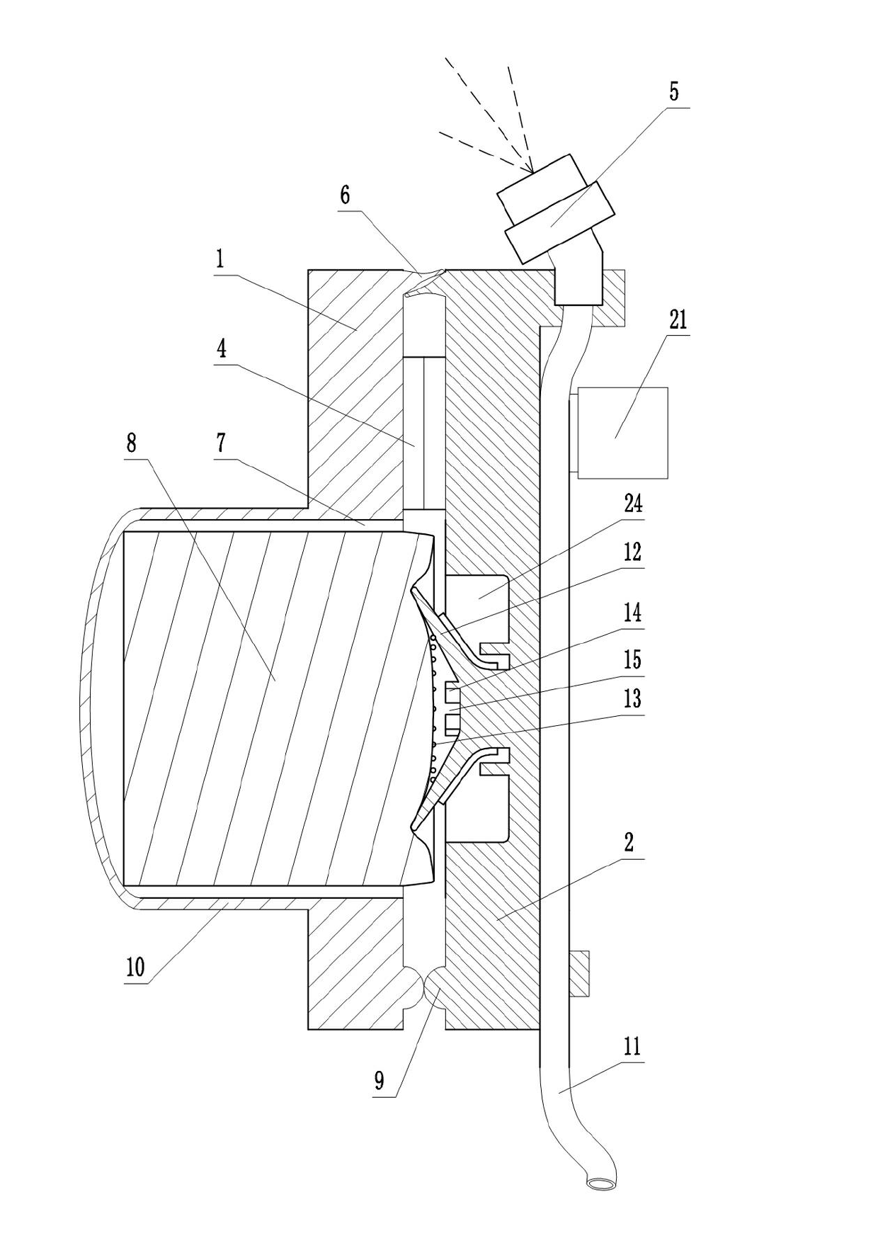 Dual-side safe window scrubber