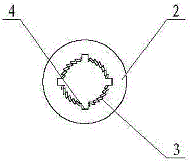 Tool for repairing balancing column of cast-aluminum rotor