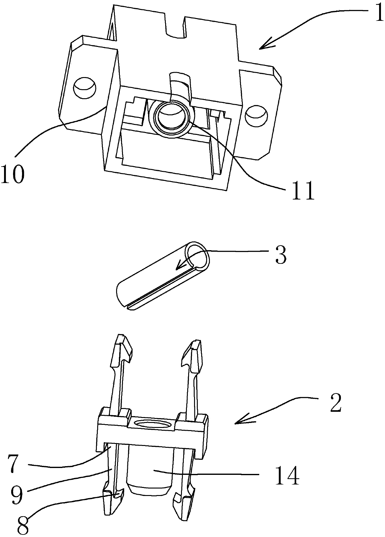 SC adapter of improved structure