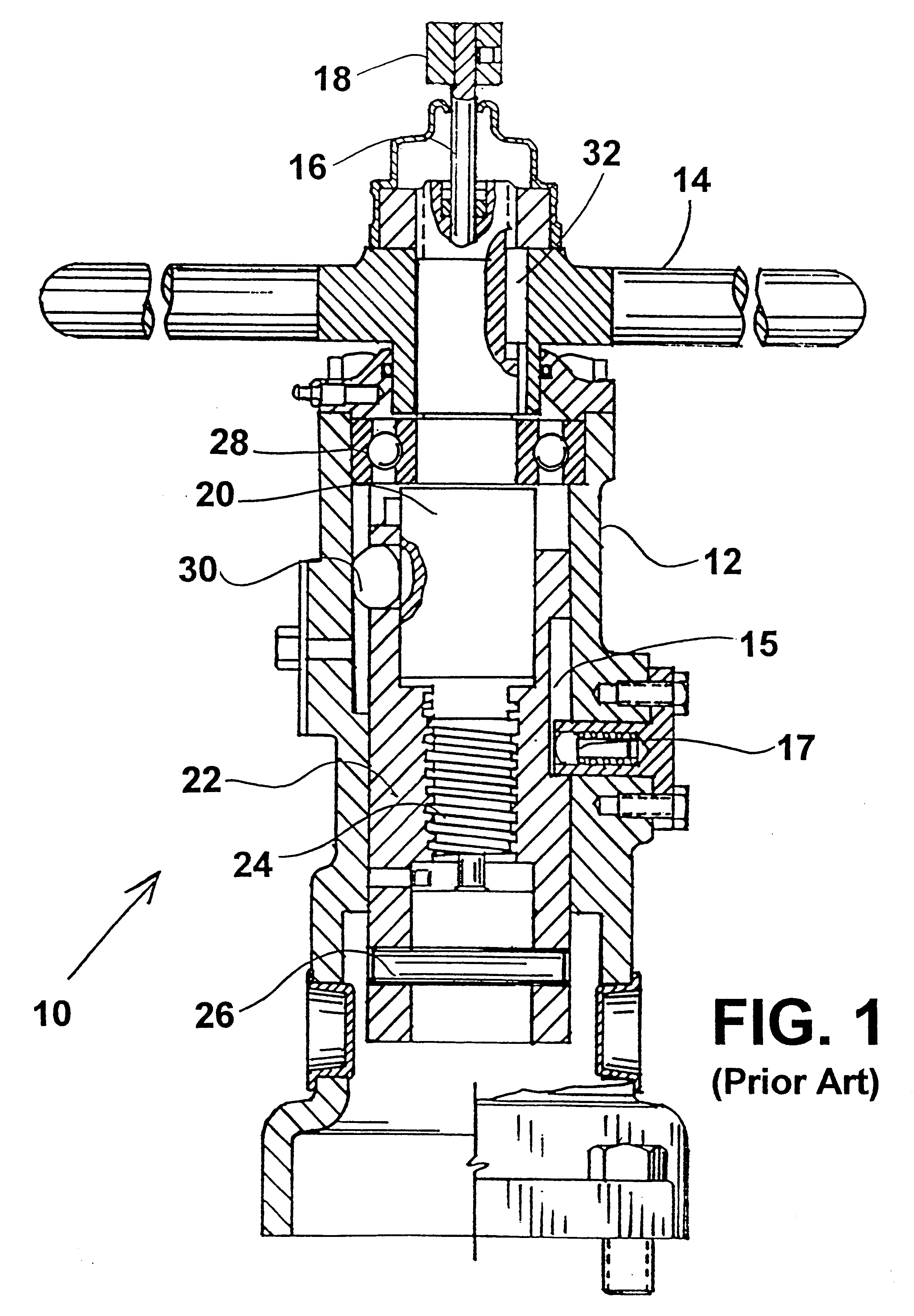 Compact stem set with load-balanced rollers for non-lubricated double block and bleed plug valves