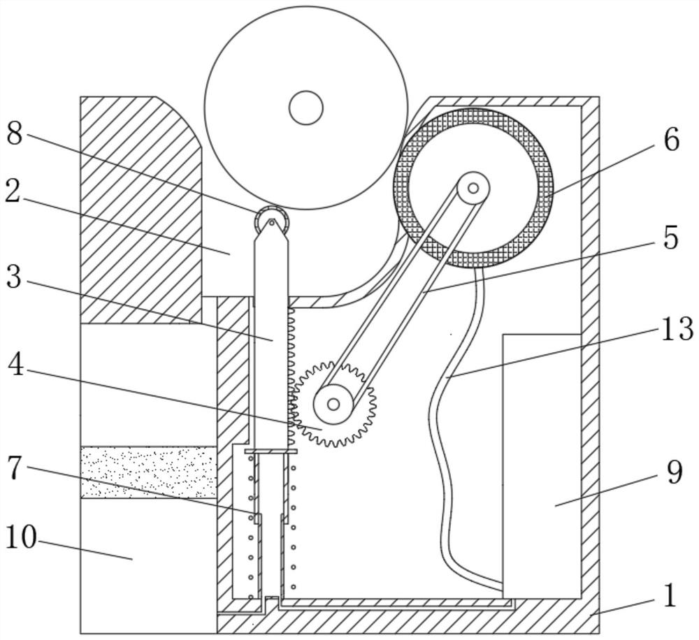 An automatic sterilizable barbell rack