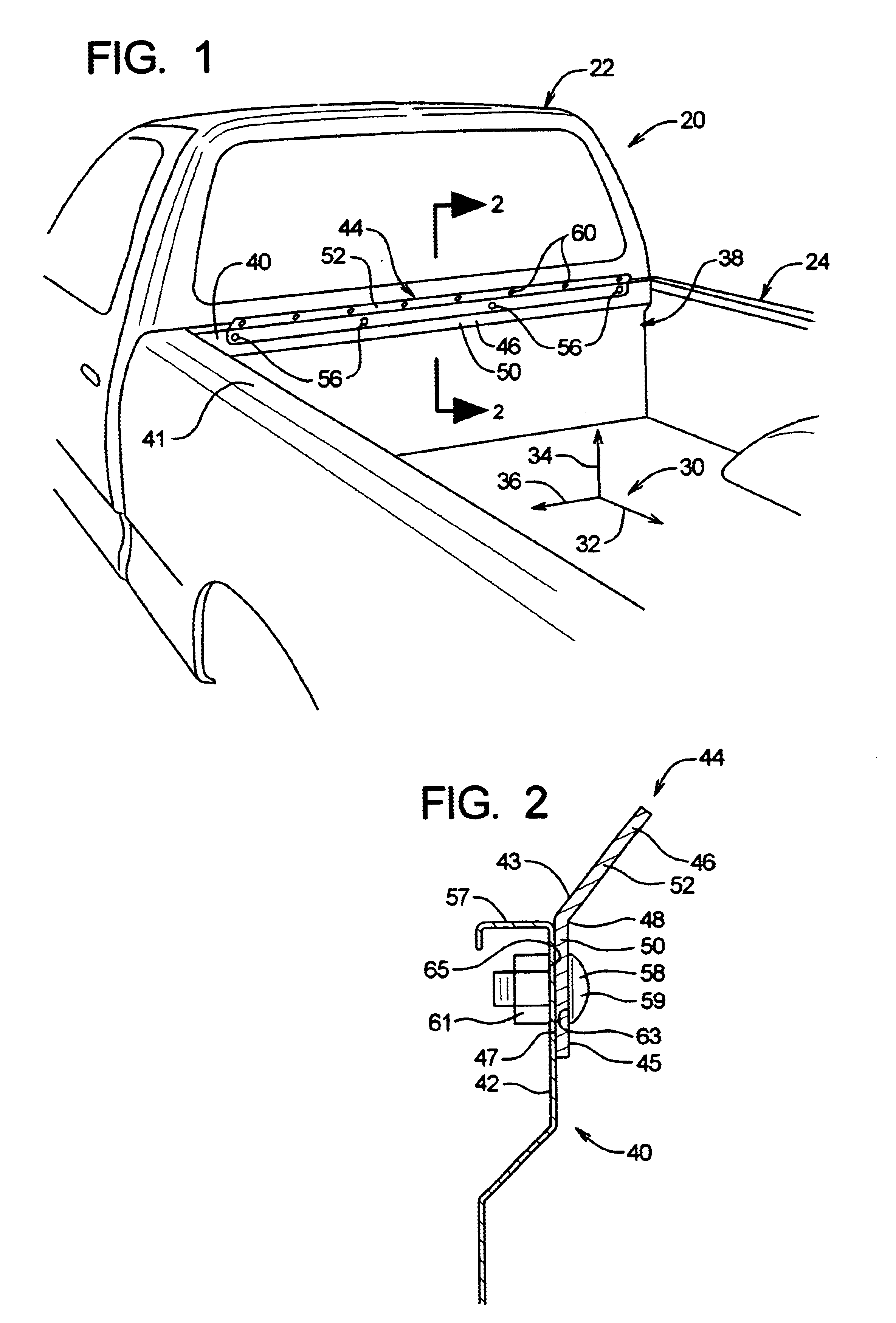 Tie down bar