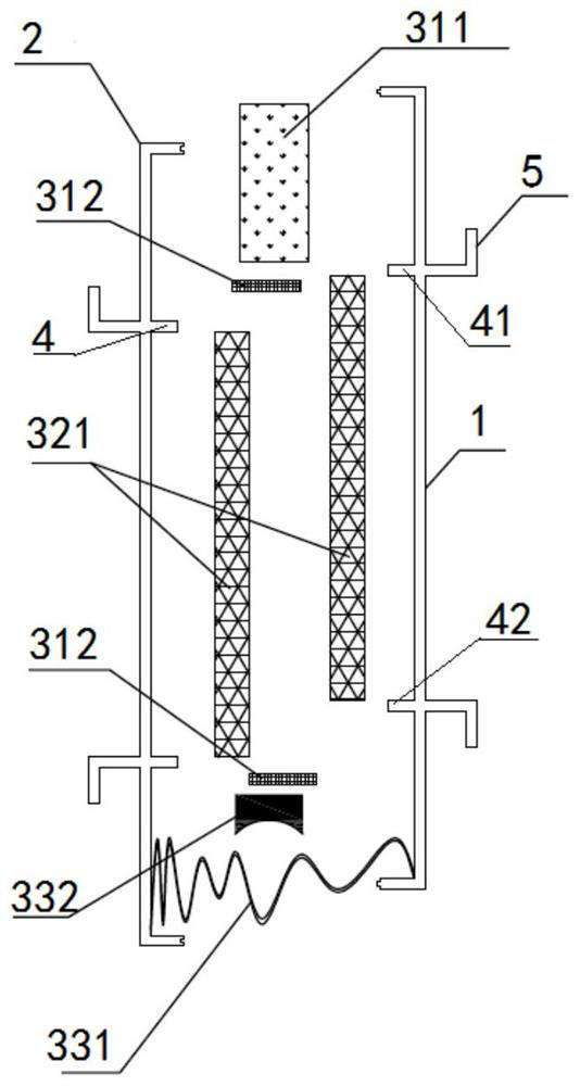 Anti-explosion wall end shear seam composite profile