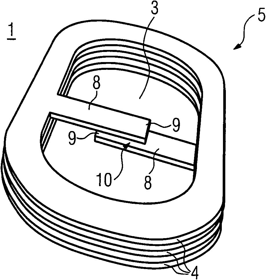 Circuit breaker and current transformer for corresponding circuit breaker