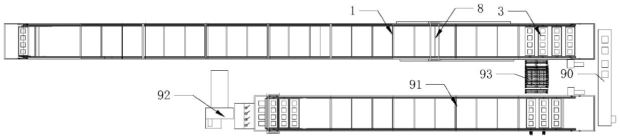 Intelligent production line system for ceramic wine bottle blank making