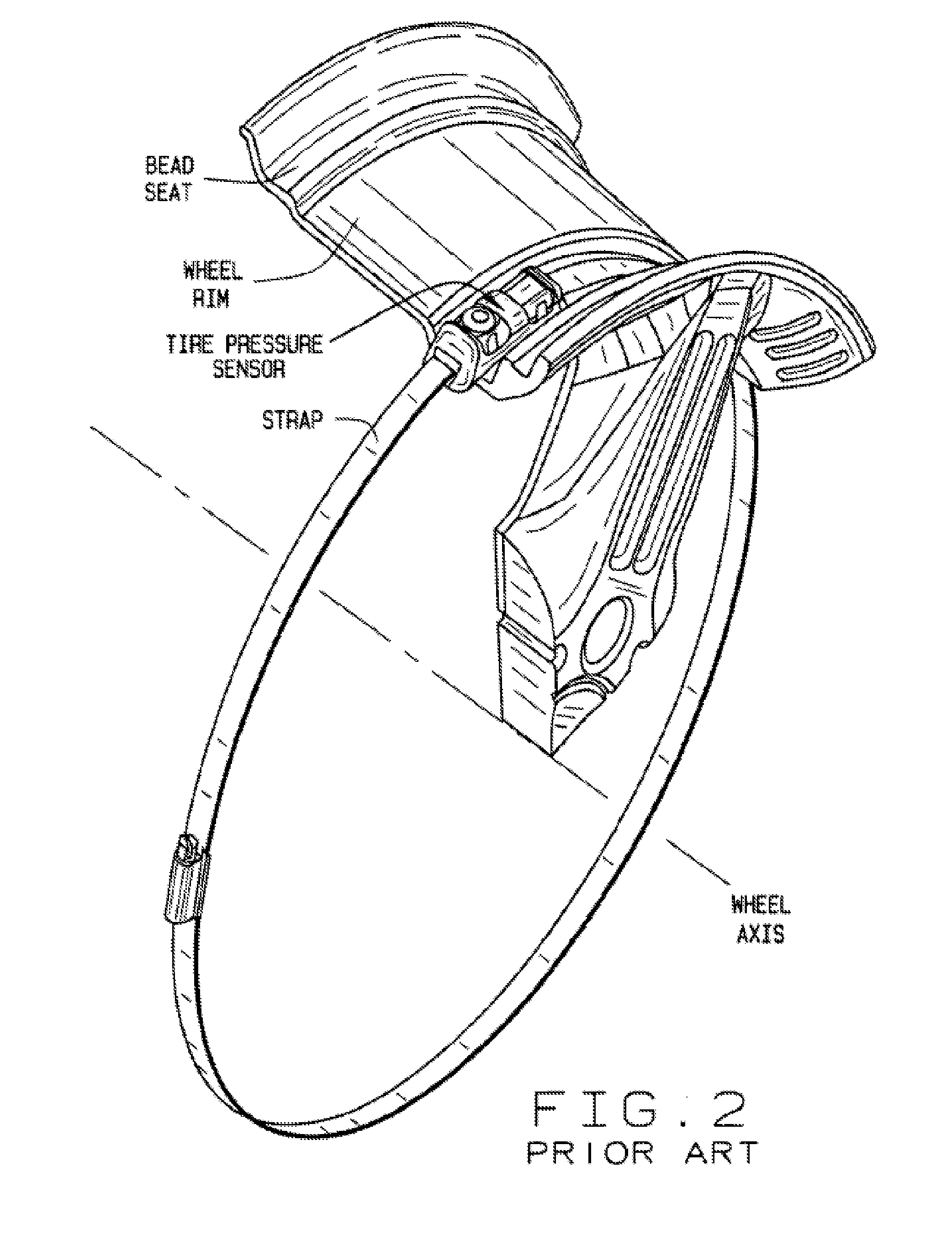 Integrated Tire Pressure Diagnostic System and Method