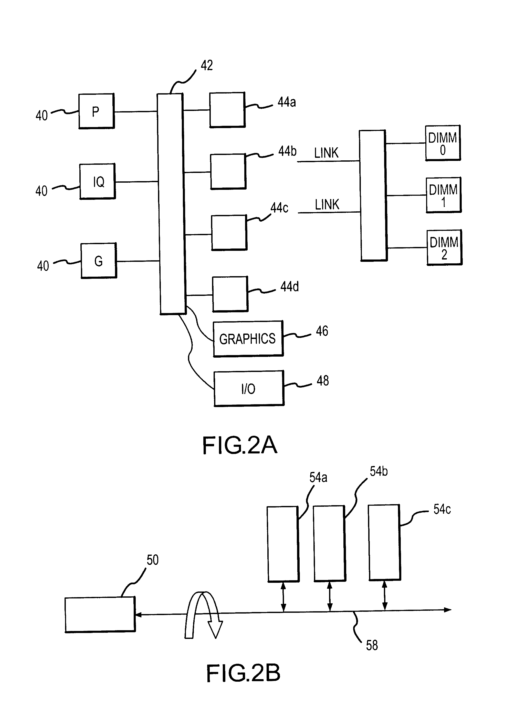 Multiple processor system and method including multiple memory hub modules