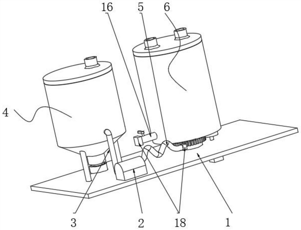 Treatment device and method for aluminum alloy machining wastewater