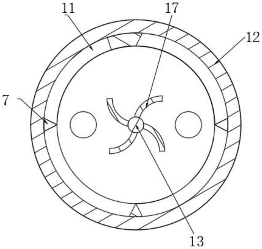 Treatment device and method for aluminum alloy machining wastewater