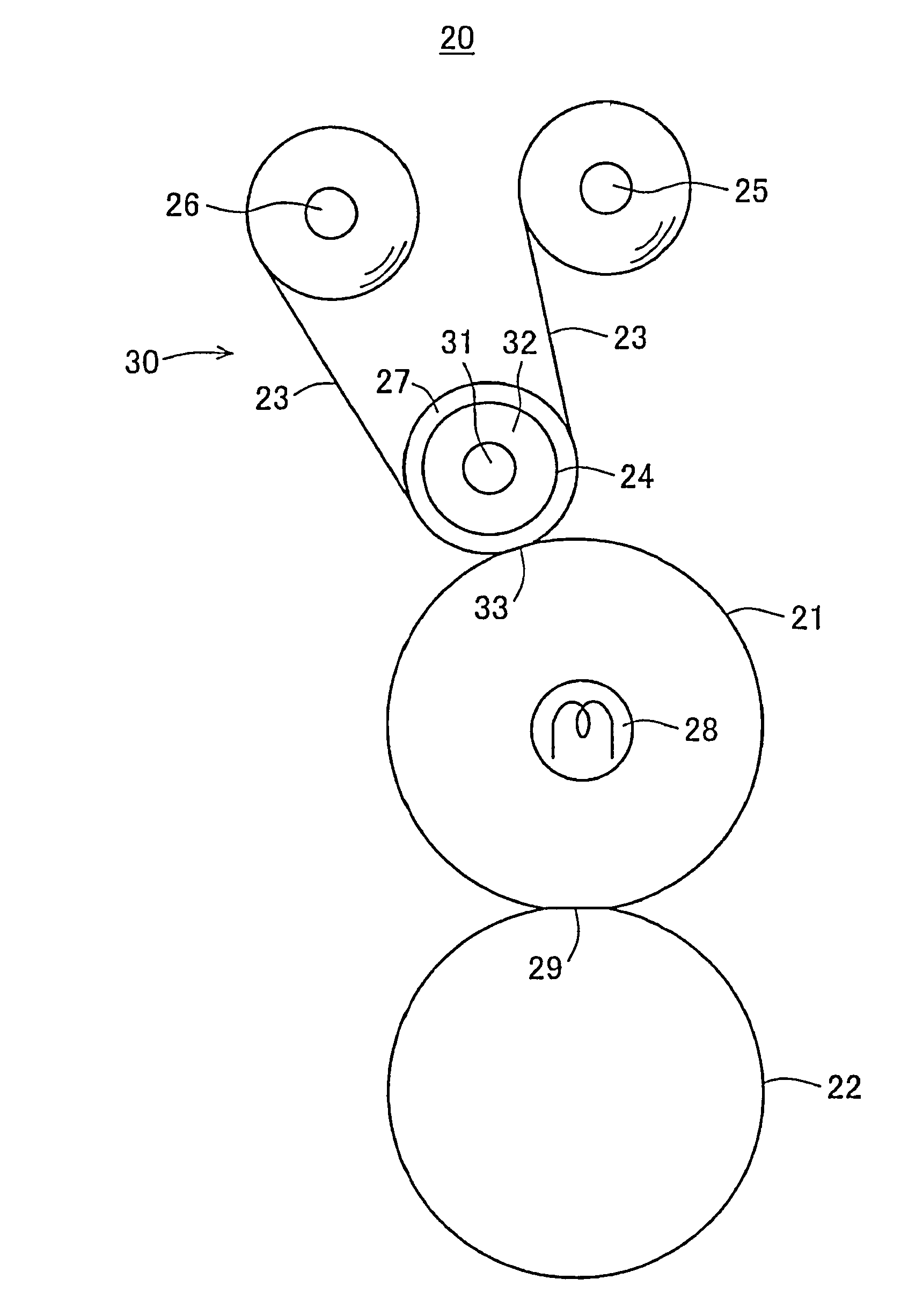 Fuser unit with cleaning mechanism and image forming apparatus having the same