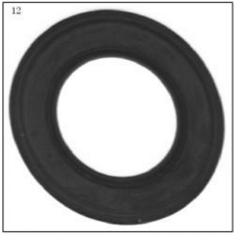 Method for detecting defects of bearing sealing element based on vision