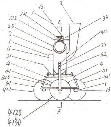 A kind of electromechanical volleyball training equipment