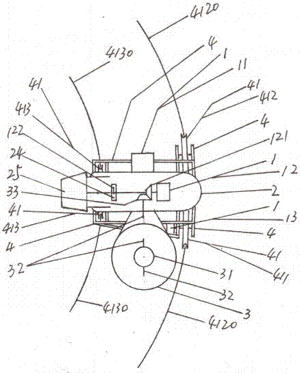 A kind of electromechanical volleyball training equipment