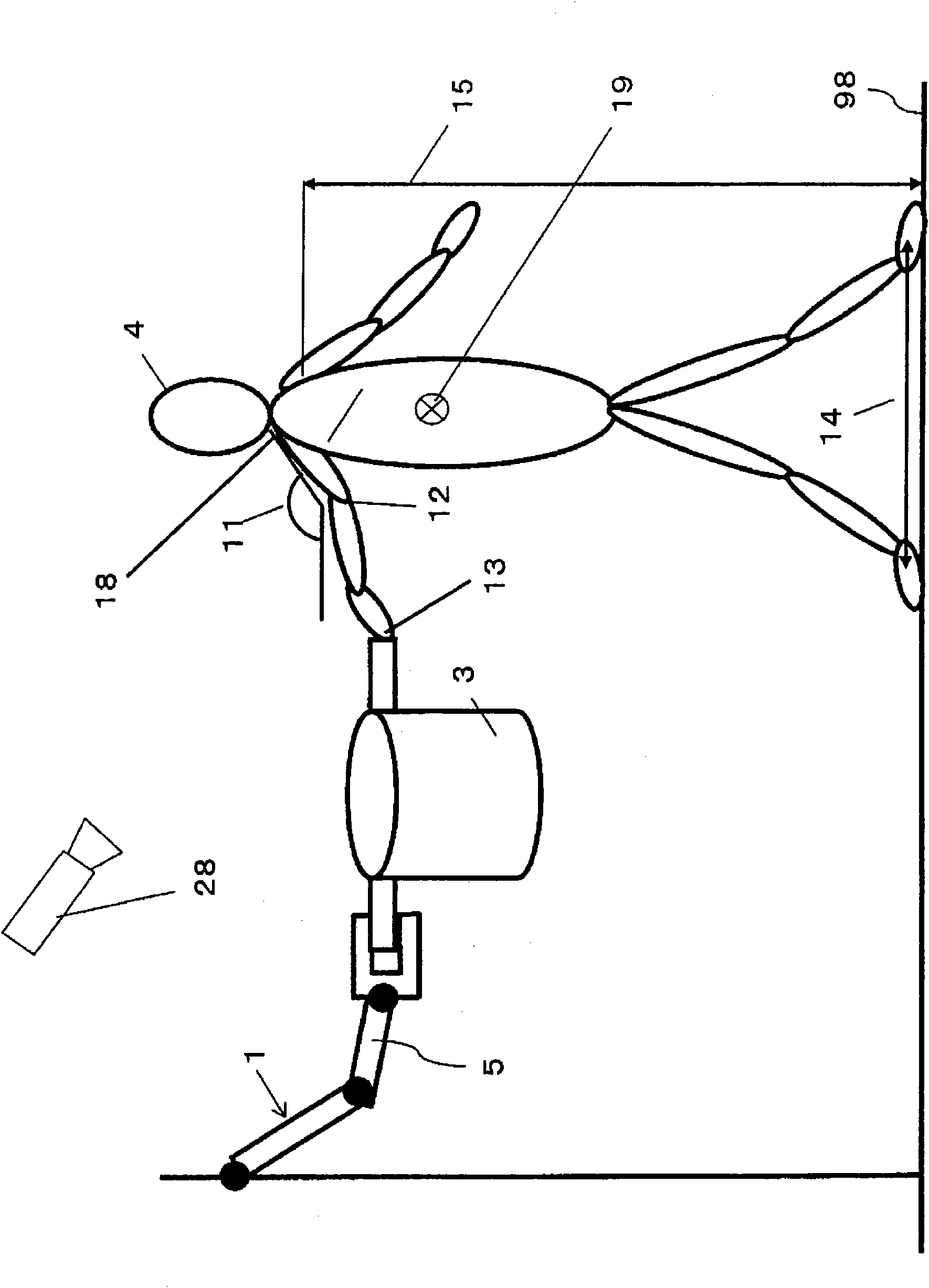 Apparatus and method for controlling robot arm, and robot and program