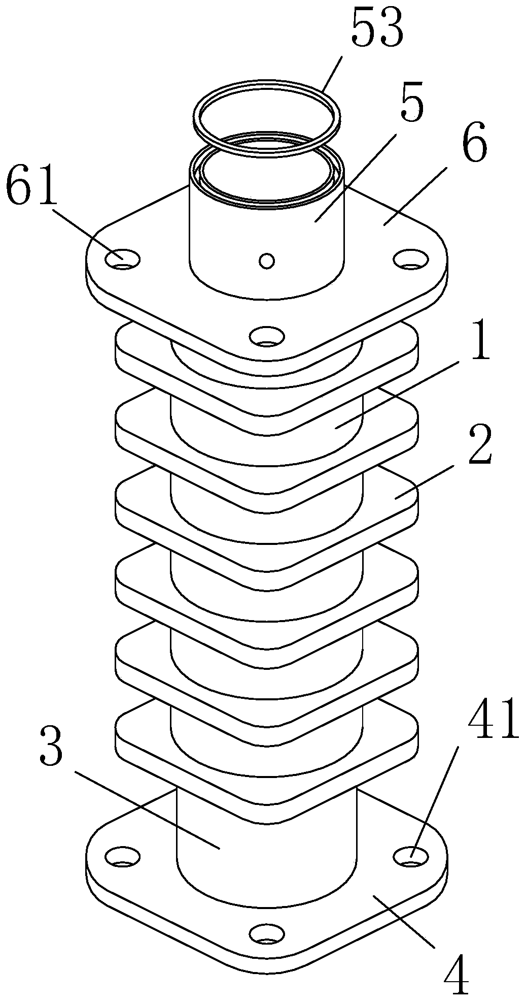 Double-wall corrugated pipe