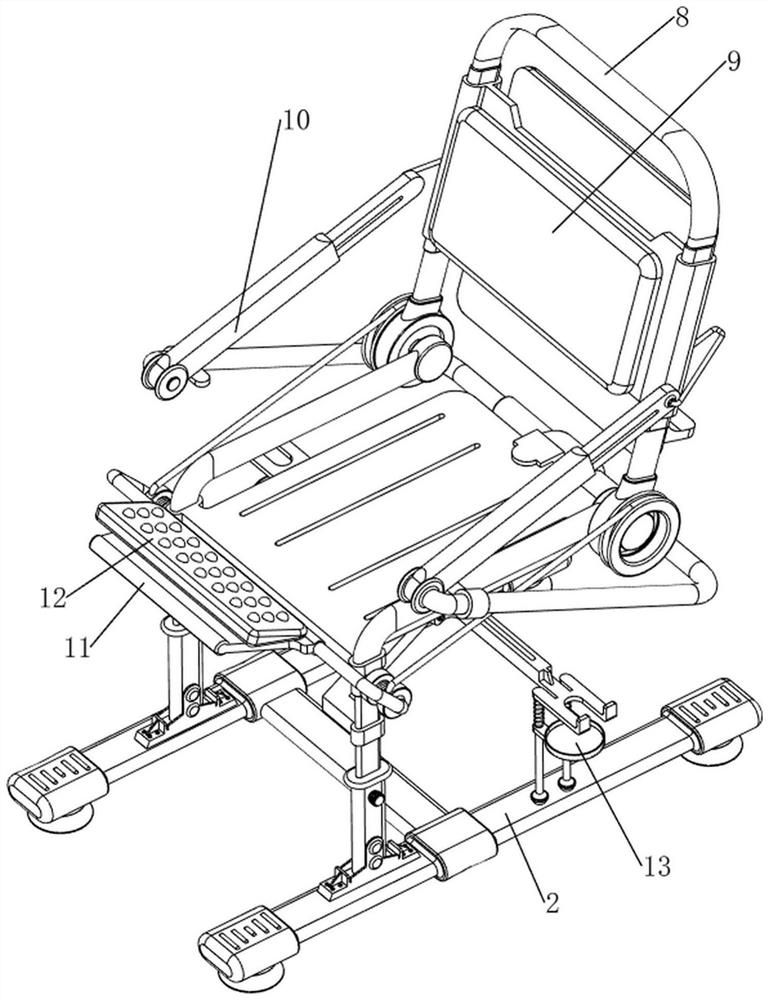 Folding leisure chair with back cushion