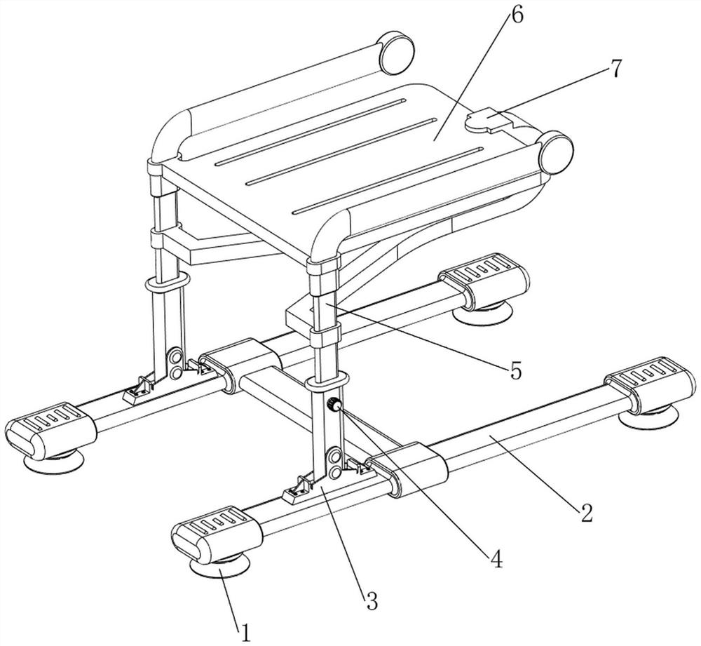 Folding leisure chair with back cushion