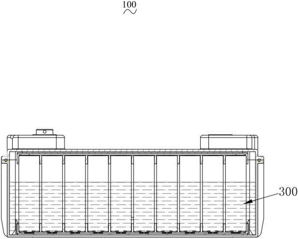 Liquid-cooled battery module