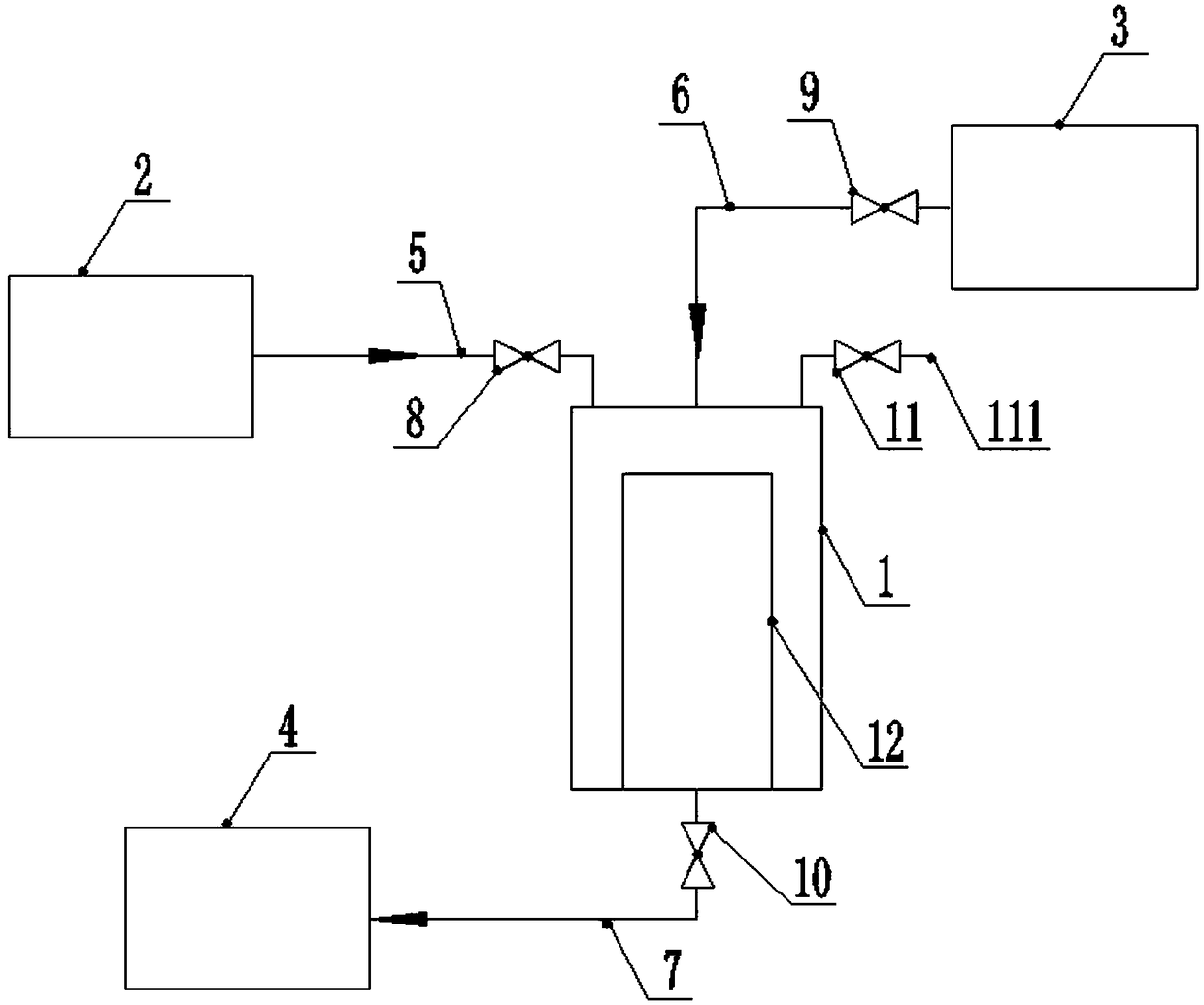 Pressure cleaning method and system of candle type demister