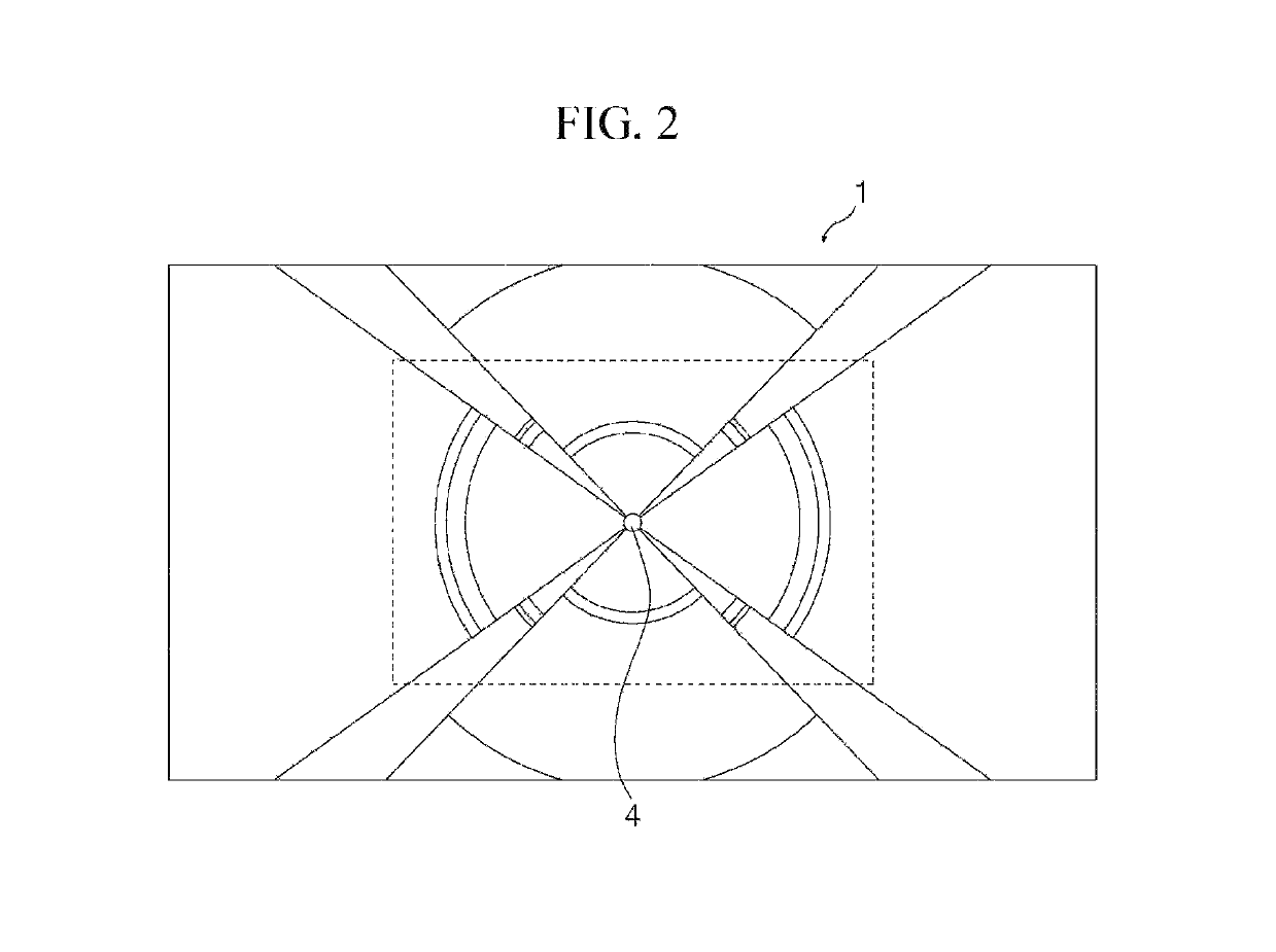 Multi-faceted lens