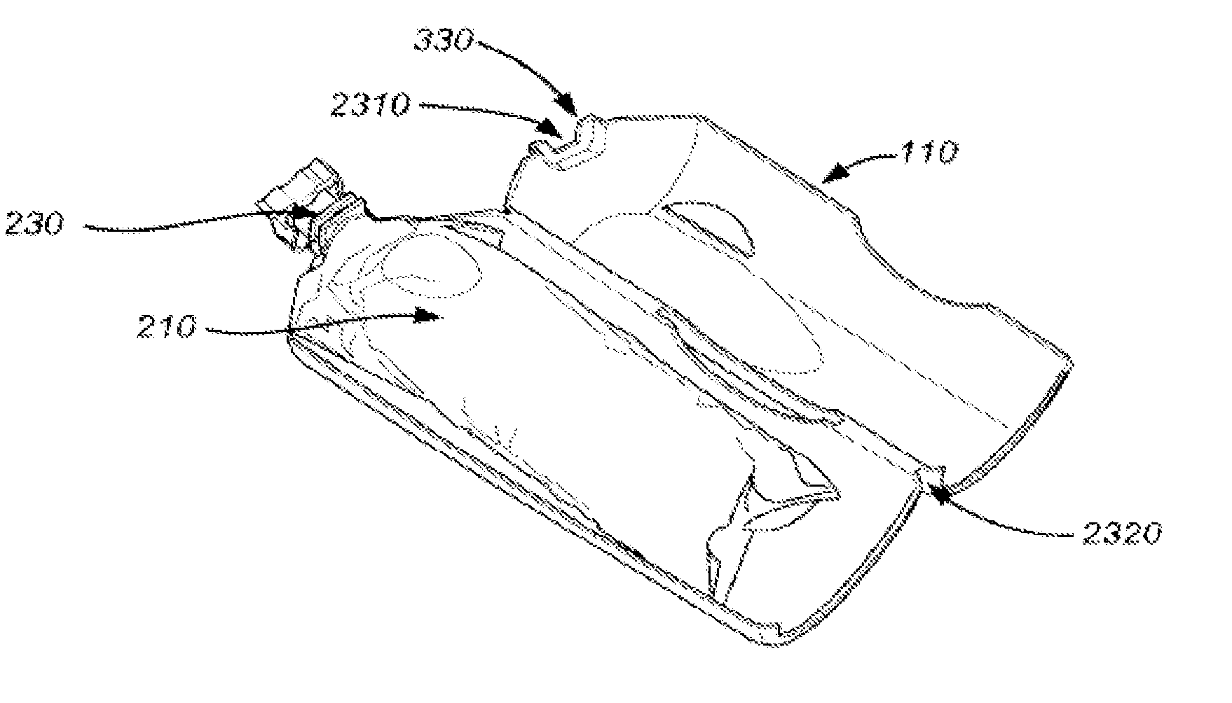 Pulp-formed wine bottle and containers for holding materials