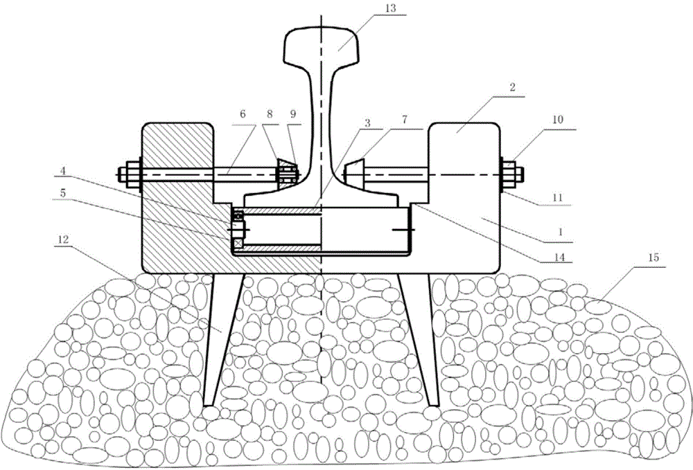 A temperature stress automatic release device for a new rail to be replaced and its application method